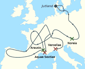 Unusual Historicals: Massacres: The Cimbrian Migration and the Battle of  Vercellae