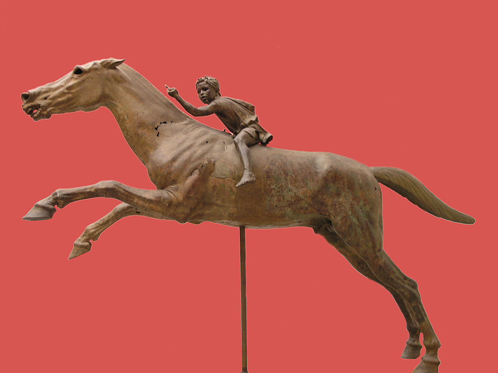 Jockey of Artemision. Athens National Archaeological Museum.