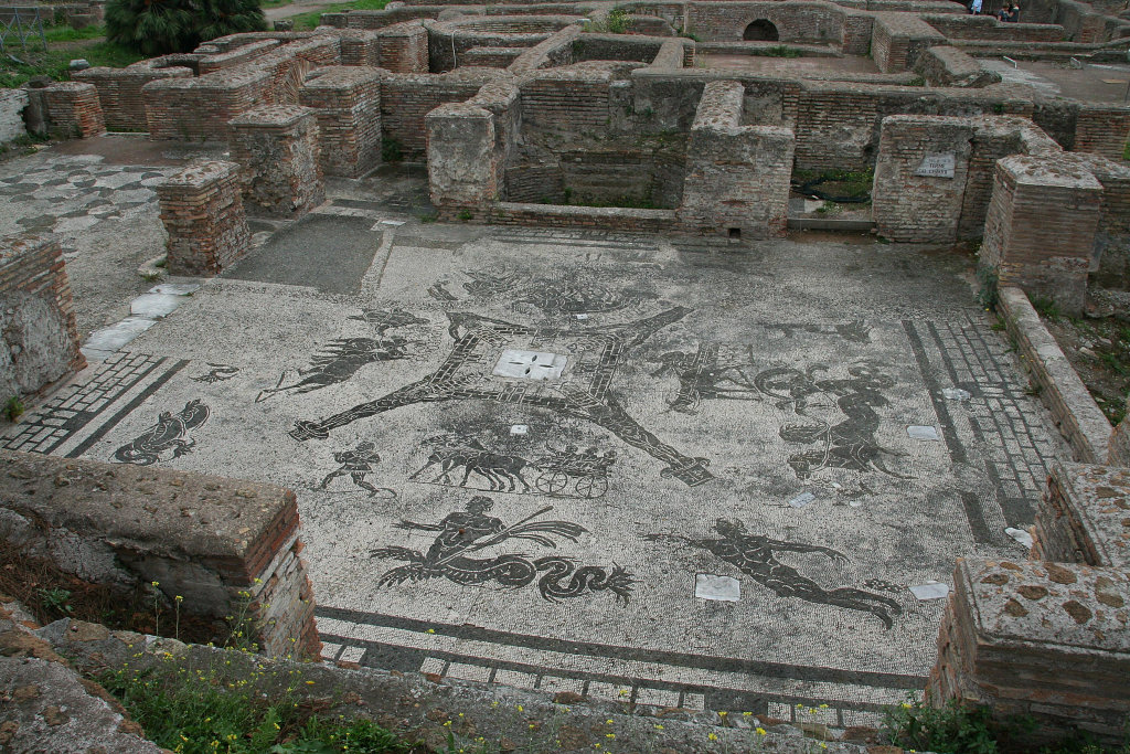 Baths of the Coachmen, Ostia.