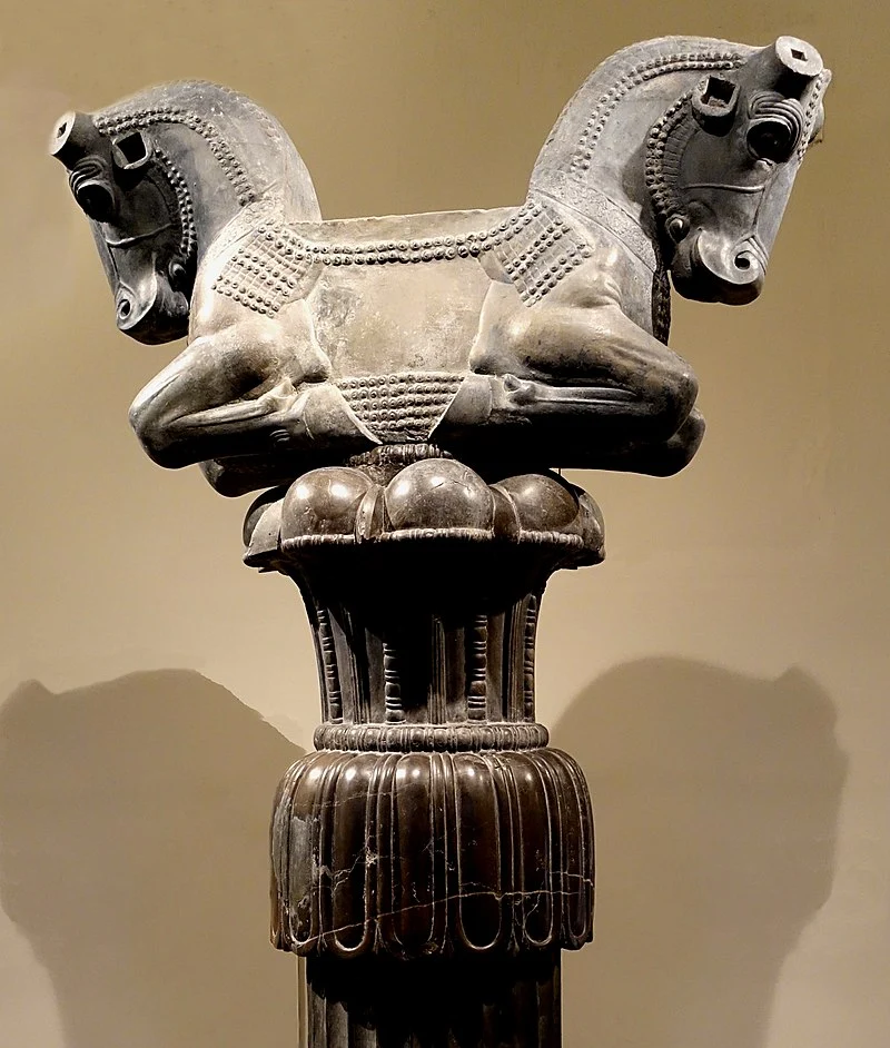 Persian column with Bull capital, Persepolis.