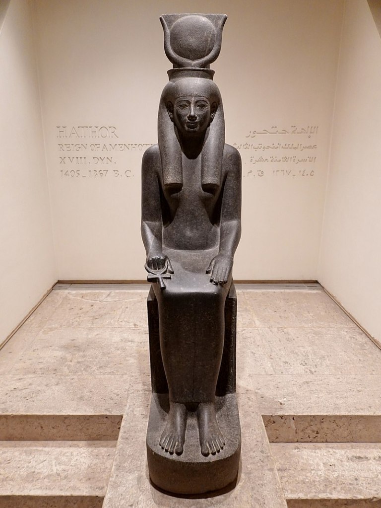 Hathor, c. 1300 BC, Luxor Museum.
