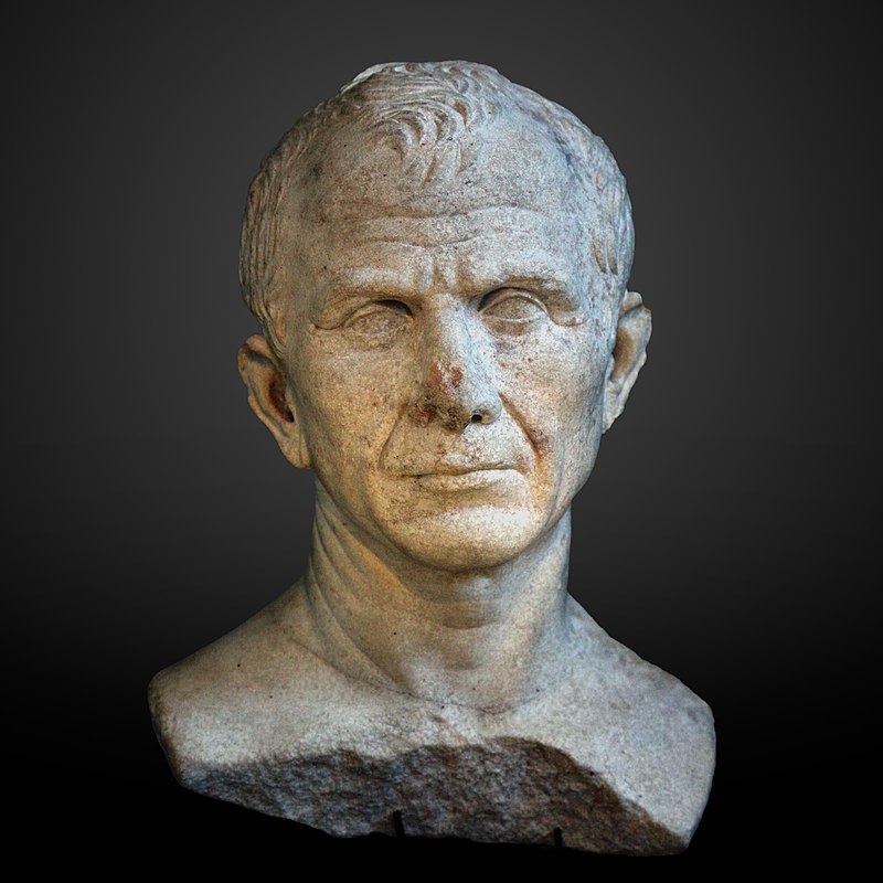 The Arles bust, possibly of Julius Caesar, c. 46 BC.
