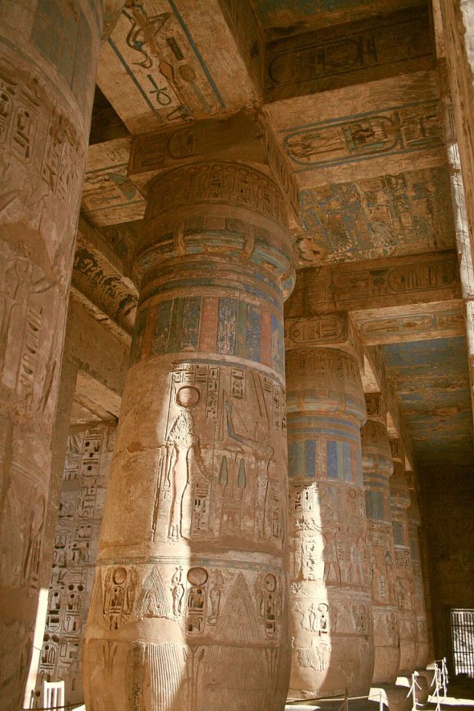 Temple of Ramses III, Medinet Habu.
