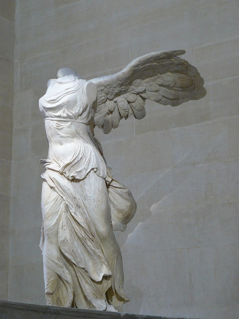 The Winged Victory of Samothrace. Louvre.