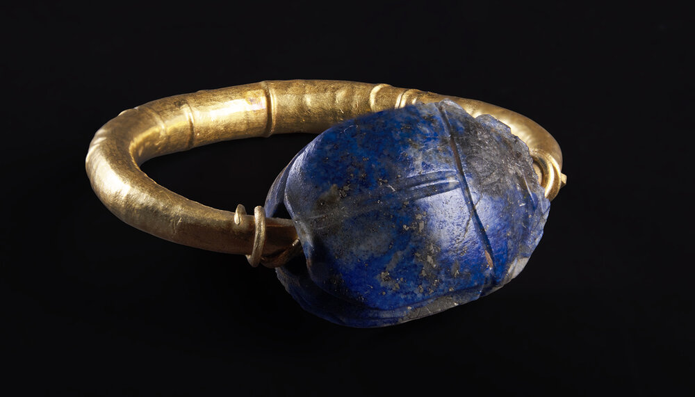 Scarab ring. Pitcairn collection.