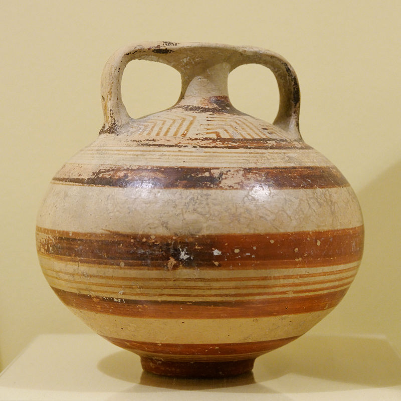 Stirrup vase, c. 1400-1200 BC.
