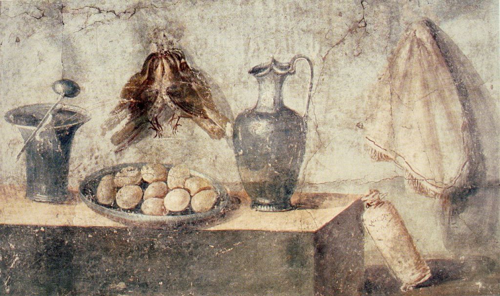 Roman kitchen. House of Julia Felix, Pompeii.