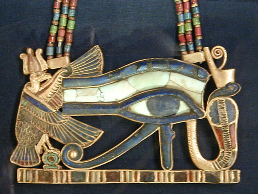 Eye of Horus pectoral.