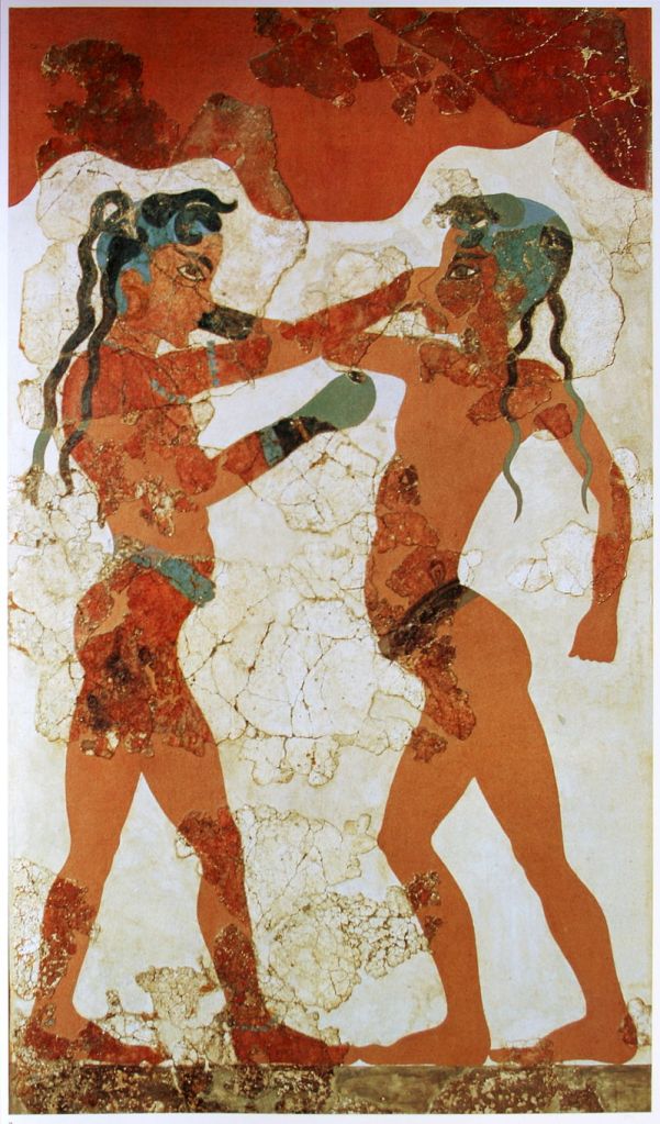 Boxer Fresco from Akrotiri.